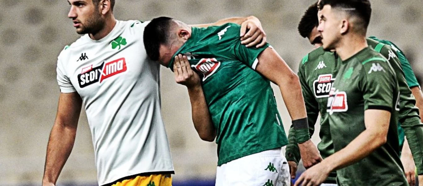 Παναθηναϊκός: Έβαλε τα κλάματα ο Χρήστος Δώνης στο ΟΑΚΑ (φώτο)